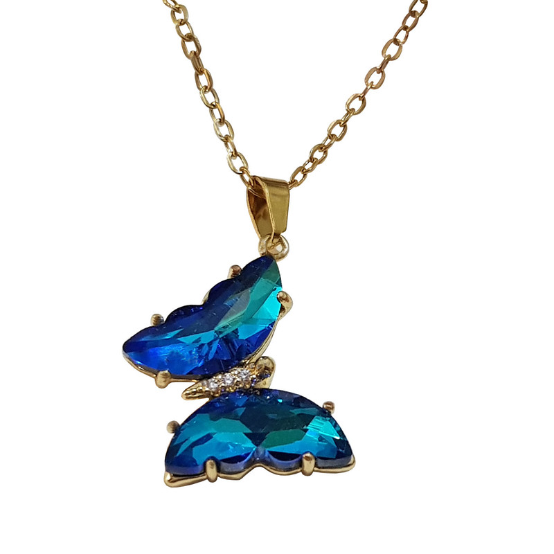 تصویر گردنبند پروانه 